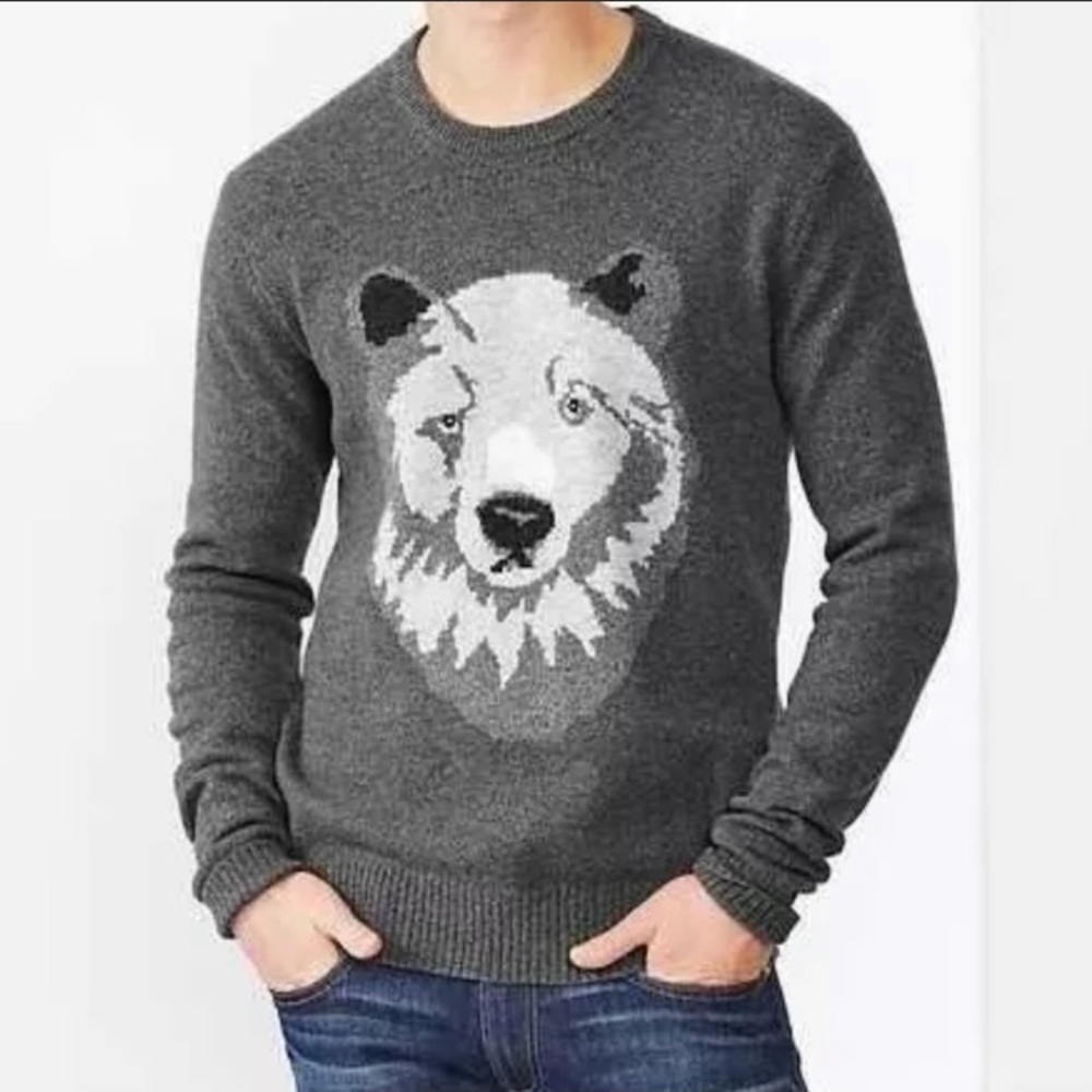 Gap Men’s Bear Sweater